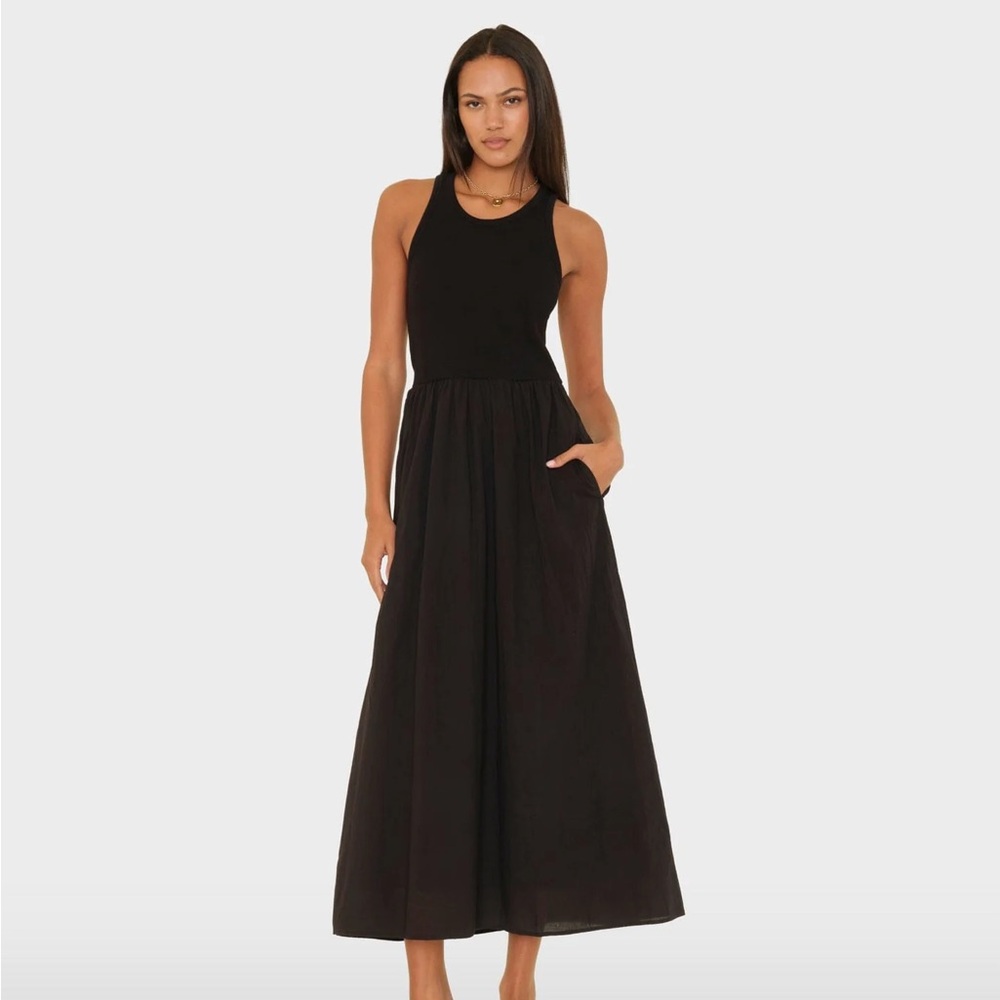 NWT Black Florence Dress Size Small S with Pockets Summer Dress!
